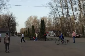 Большой детский городок в Белоусовском парке Тулы закроют на два дня